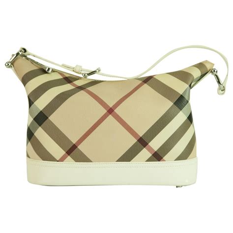 sacs blanc burberry|sac bandoulière femme burberry.